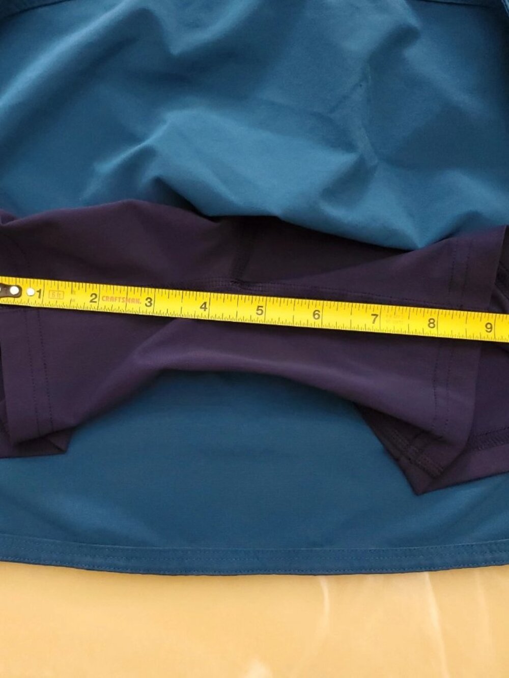 Outdoor Voices Hudson 4” Skort Teal Blue Tennis Pickleball Golf Skirt Size Small - Picture 12 of 13